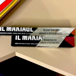NEW IN BOX Il Makiage Rave Lip Crayon ~ Samui (454) 💋 and Antique (501)Lipliner